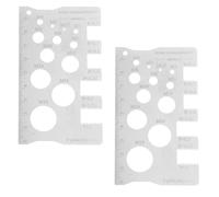 Multifunctional Industrial Thread Measuring Tool for Exact Pitches and Diameter Calibration in Mechanical Workshops Screw Measuring Tool