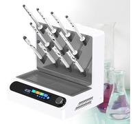 Multifunctional Intelligent Air Dryer with Touch Screen and Knob Control, Adjustable Temperature for Laboratory Test Tubes and Beakers