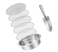 Multifunctional Interchangeable Screen Compost Sifter Tool Debris Separation Dirt Soil Handheld Soil Sifter