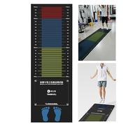 Multifunctional Jump Rope Training Mat, Long Jump Test Board Double Side Non Skid, Long Jump Tester, Exercise Fitness Practice Pad