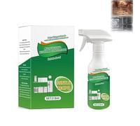 Multifunctional Kitchen Appliance Cleaner Spray 318ml, Natural Enzyme Stain And Grease Remover for All-Surface Household Cleaning, Gentle Daily Kitchen Cleaner, Easy Spray & Wip，1