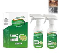 Multifunctional Kitchen Appliance Cleaner Spray 318ml, Natural Enzyme Stain And Grease Remover for All-Surface Household Cleaning, Gentle Daily Kitchen Cleaner, Easy Spray & Wip，2