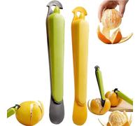 Multifunctional Kitchen Fruit Peeling Tool,Orange Peeler, Stainless Steel Pomelo Opener, Easy Open Lemon Citrus Peeler Tool, Household Handheld Fruit Peeler Tool,Portable Orange Peeler Kitchen