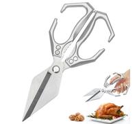 Multifunctional Kitchen Scissors Heavy Duty, Stainless Steel Sharp Scissors All Purpose for Kitchen Use, Cooking Shears for Cutting Food Poultry Meat