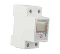 Multifunctional LCD Energy Watt KWh Meter 230V with Backlight and Reset Function, for DIN Rail Setup