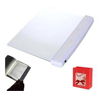 Multifunctional LED Flat-Panel Night Vision Reading Lamp, Reading in Bed at Night Booklights, Clear Book Full Page Light, for All People Night Reading (White)