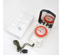 Multifunctional Luminous For Compass with Mirror for Hiking and Climbing Featuring Waterproof Design, LED Lamp, Gradiometer, Magnetic Bias Adjustment (White luminous with lamp)