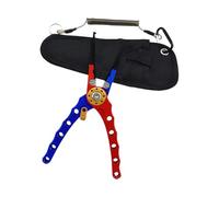 Multifunctional Lure Pliers Lure Clip Controller Portable Pliers for Saltwater Freshwater Fishing Fishing Grabber with Storage Pouch