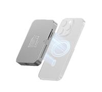 Multifunctional Magnetic Docking Station with M.2 NVMe SSD Enclosure, 10Gbps USB C Hub, 4K60Hz HDMI, SD/TF Card Reader, 100W PD Charging