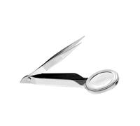 Multifunctional Magnify Glass Tweezers Splinters Tweezers With Magnify Glass Metal Eyebrow With Eyebrow Removal Essentials