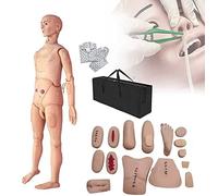 Multifunctional Male And Female Mannequin Nursing Man Catheterization Trauma Medical Dummy Geriatric Patient Care Skills