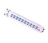 Multifunctional Math Learning Ruler Educational ABS Addition and Subtraction Decomposition Ruler for Kids Preschoolers Double Sided Math for Interactive Addition Subtraction Tool in ABS for Preschool