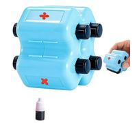 Multifunctional Math Operations Stamper Tool with Refill Inks Rotating Mathematics Stamper for Classroom Worksheets Educational Math Stamp Set