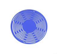 Multifunctional Mesh Coaster,Reusable Silicone Carrier Bag, Stable Mesh Bottom Wine Tote for Picnic Beach, Spill-Resistant Handheld Basket Replaces Plastic Bags, 4 Colors Available(Green)