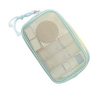 Multifunctional Meshes Travel Toiletry Bag Quick Drying Designs Large Capacity Cosmetic Organiser for Frequent Travelers Portable Meshes Toiletry Bag for Travel Gym