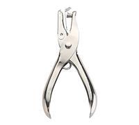 Multifunctional Metal Hole Puncher Paper Capacity 8 Sheets Hole Diameter 0.24'' (6mm) Puncher for Students Office Single Round for Binders