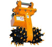 Multifunctional Milling Cutter for Tunnel Rock and Concrete Work,renching, Mining, Stump Cutting, Site Leveling, Tunneling, Road Construction and Maintenance