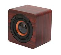 Multifunctional Mini Bluetooth Speaker with Long Battery Life, Stable Performance for Desktop Laptop, Vintage Retro Wireless Speaker, MDFF (Mahogany grain (export version))