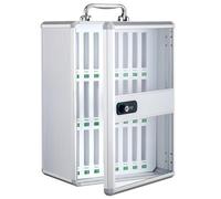 MultiFunctional Mobile Phone Storage Box with Password LockSecure Cell Phone Locker for Classroom & School (Holds 24 Phones)