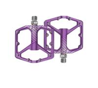 Multifunctional mountain bike pedals Mountain bike bearing pedals Ultralight road bike pedals Anti-slip bike pedals Mountain bike accessories Suitable for road mountain and city bikes(Purple)