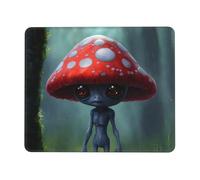Multifunctional Mouse Pad, Astronaut and Alien Print Mouse Mat Ergonomic Desk Pad 25X30cm for Computer Home Gamer