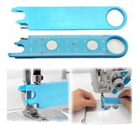 Multifunctional Needle Threader, Quick Threading Tool, Sewing Tool, Automatic Easy Needle Threaders for Embroidery Floss, Handy Stitch Assist Device, Smooth Thread Guidance for Daily Use(1PC)