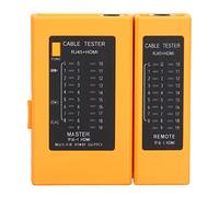 Multifunctional Network Cable Tester, RJ45 High Definition Cable Test Tool with Split Design for Long Distance Inspection up to 100 Meters, Compact ABS Shell