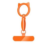 Multifunctional None Adhesive Phone Strap Replacement Metal Rings Holder 360 Rotation Suitable For All Full Cover Case Aluminum Alloy Phone Finger Stand