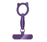 Multifunctional None Adhesive Phone Strap Replacement Metal Rings Holder 360 Rotation Suitable For All Full Cover Case Phone Case