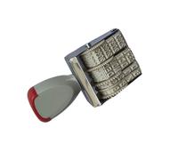 Multifunctional Number Stamp English/Spanish/French Adjustable Office Ink Date for Spanish Date Office