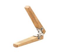 Multifunctional Nut Sheller Tool Beechwood Stainless Steel Household Easy Stainless Steel Peanut Decaler