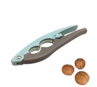 Multifunctional Nutcracker, Sturdy Stainless Steel Opener Tool with Non-Slip Handle for Walnuts Pecan Nut Hazelnuts Almonds Brazil Nuts