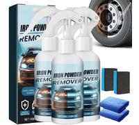 Multifunctional Oil Stain & Rust Stain Cleaner, Rust Remover Spray,Rut Remover for Metal, Multipurpose Rus Stai Remover,for Heavy Duty Rut Dissolver for Metal, Tools, Cars (3 Sets)