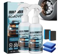 Multifunctional Oil Stain & Rust Stain Cleaner, Rust Remover Spray,Rut Remover for Metal, Multipurpose Rus Stai Remover,for Heavy Duty Rut Dissolver for Metal, Tools, Cars (2 Sets)