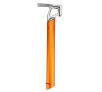 Multifunctional Outdoor Camping Tent Peg Hammer, Climbing Hammer with Nail Puller, Lightweight Aluminum Alloy Handle and Forged Steel Head for Hiking Backpacking Picnics (Orange)