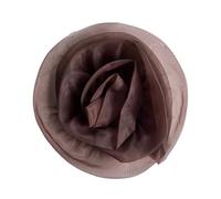 Multifunctional Oversized Flower Pin Add a sophisticated touch to any setting with a polyester textured 3D flower pin Elegant pin, フリーサイズ