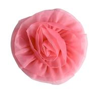 Multifunctional Oversized Flower Pin Add a sophisticated touch to any setting with a polyester textured 3D flower pin Elegant pin, フリーサイズ