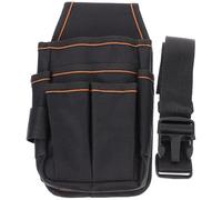 Multifunctional Oxford Cloth Electrician Tool Waist Bag with Adjustable | Extra Strength Build, Distributed Pockets for Tool Organization, Portable Small Pocket Storage, Belt Clip Fit