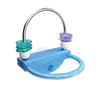 MultiFunctional Parrots Gym Stand Perch Toy with Chewable Flowers and Arched Perch for Pet Bird Entertainment Cage Decors Bird Cage Accessory