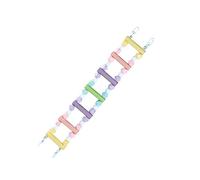 Multifunctional Parrots Stand Branch Ladder Scratcher Toy For Conure Lovebirds Finches Platform Hammock Standing Toy Climbing Ladder For Pet Birds