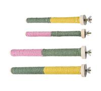 Multifunctional Parrots Stand Grinding Scratchers Toy For Conure Toy Hammocks Standing For Parrot Bird Cage Accessories Large Parrots