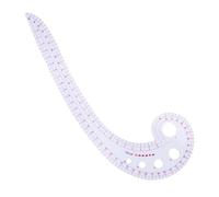Multifunctional Patchwork Ruler French Curved Clear Scale Dressmaking Drawing Template Tool for Beginner Designers Clear Scale Sewing