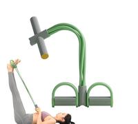 Multifunctional Pedal Puller Resistance Rope - Elastic Fitness Band, 4-Tube Workout Trainer | Portable Body Sculpting Tool, Sit-Up Assistance Gear, Lightweight Ab Slimming Equipment, Yoga Exercise