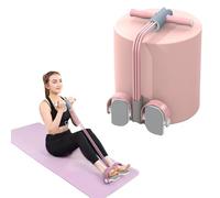 Multifunctional Pedal Puller Resistance Rope - Gym Bands Resistance with Handle, 6 Tubes Ankle Resistance Bands, Home Gym/Pilates/Workout Equipment Accessories for Women Fitness(PINK - BASIC) 0115