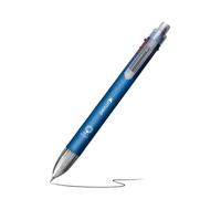 Multifunctional Pen, Smooth Sphere Pens, 5 Dye Replaceable Writing Pens With Pencil, Spring Retractable School Material, Multifunctional Writing Stationery,