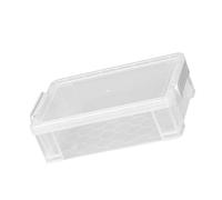 Multifunctional Pencil Box Clear Case High Capacity Pen Colored Organizers for Kid Adult Student Living Room Storage