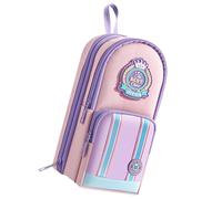 Multifunctional Pencil Case Water Resistant Large Capacity Pen Pouches Organiser Bag for Student School Supplies Vintage Case Box