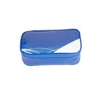 Multifunctional Pencil Case Waterproof PU Leather Pen Bag Multi Compartment Zippered Pouches for Student Children Large Capacity PU Leather Case