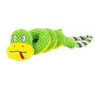 Multifunctional Pet Chew Rope Toy Noise Making Crinkle Paper Dog Rope For Puppies Teeth Cleaning Machine Washable Plushing Dog