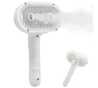 Multifunctional Pet Cleaning Brush - Spray Massagers for Controlling Pouring | Professional Relaxation Comb with Water Mist Function | Comfortable Ergonomic Design for Cats, Dogs